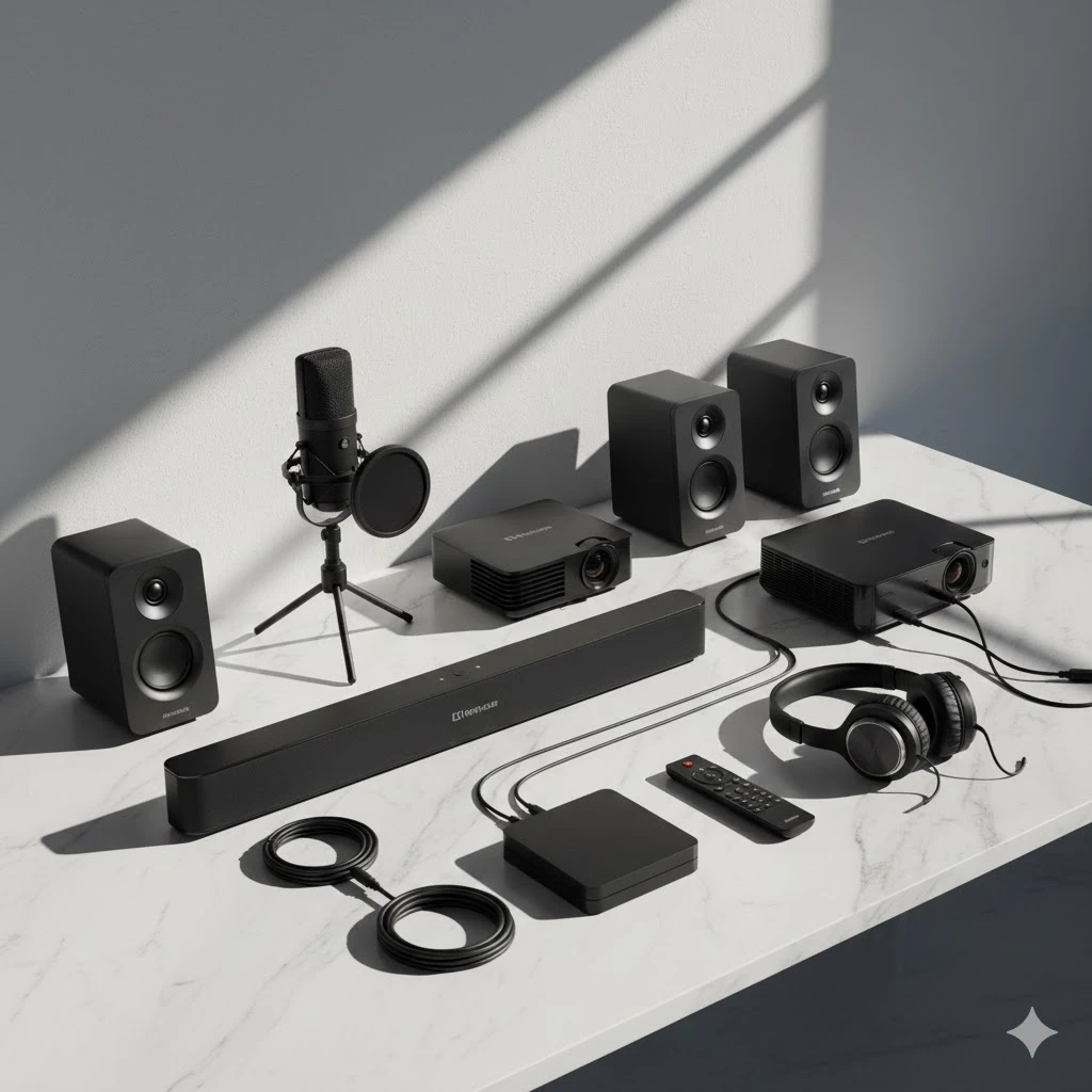 الصوت والفيديو المنزلي